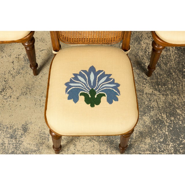 Late 19th Century Set of 10 Late 19th Century Austrian Thonet Bentwood Cane Dining Chairs For Sale - Image 5 of 18