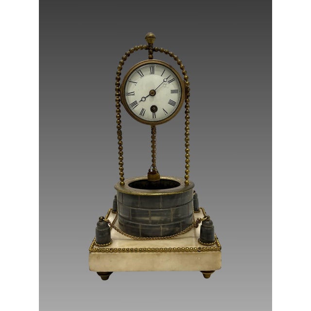 Louis XVI Well Clock, Late 18th Century For Sale - Image 6 of 6