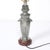 Art Nouveau Rosso Levanto Marble Base & Pewter Table Lamp Signed E. Lelièvre For Sale - Image 14 of 16