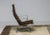 Eames aluminum group lounge chair EA 124 two-tone dark brown Hopsak fabric, manufactured by Herman Miller. The chair is...