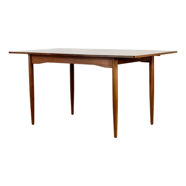 Mid-Century Modern Teak Extendable Dining Table, 1960s For Sale
