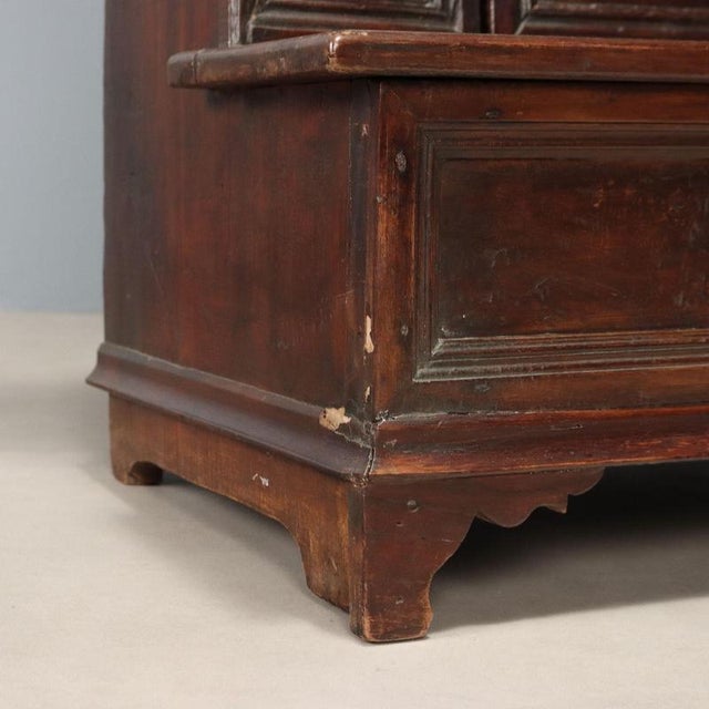 18th Century Baroque Walnut Kneeler For Sale - Image 6 of 9