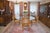 2000 - 2009 Round Dining Table with Gilded Carving and Rotating Center For Sale - Image 5 of 9