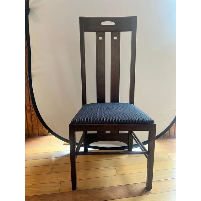 Charles Rennie Mackintosh MCM Ingram Dining Chairs for Cassina, Set of 12 For Sale - Image 9 of 17