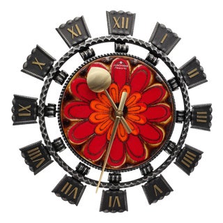 Vintage Resonic Wall Clock from Junghans, 1970s For Sale