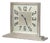Art Deco Rectangular Silver-Plated Mantel Clock Base, Sweden, 1930s For Sale