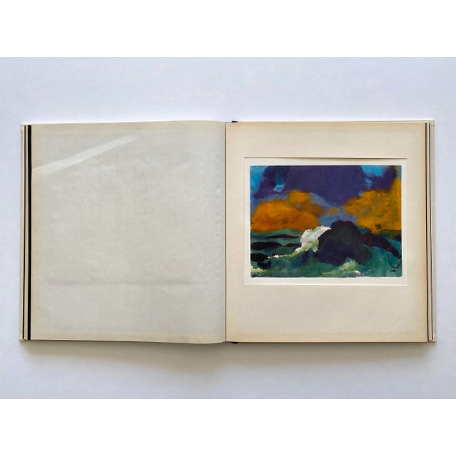 " Master Watercolors of the Twentieth Century " Vintage 1965 First Edition Lithograph Print Large Hardcover Modern Art Book For Sale - Image 10 of 12