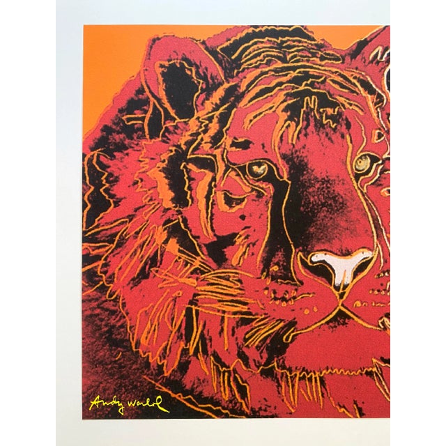 lithographアントニーニ【錫のポット】 Andy Warhol Vintage 1986 Lmtd Edtn Endangered Species Large