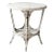 Antique White Wicker Table For Sale