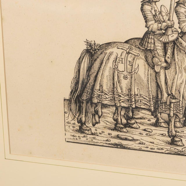Hans Burgkmair the Elder, Triumphs of Maximilian, 1800s, Woodcut, Set of 3 For Sale - Image 6 of 18