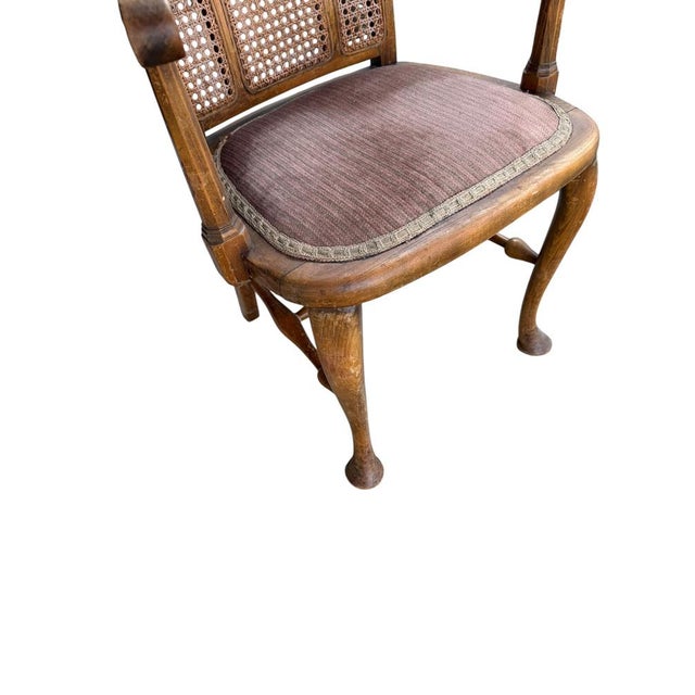 Antique Louis XV French Armchair, 1900 For Sale - Image 6 of 11