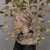 Harvest by Cody Erickson | Oil on Silver Leaf Portrait of a Woman in Profile For Sale