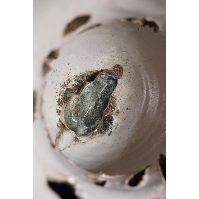 20th Century Drink if You Can Pitcher in Perforated Majolica Ceramic by Fuschini & Rosa, Acquapendente, Italy, 1920s For Sale - Image 17 of 18