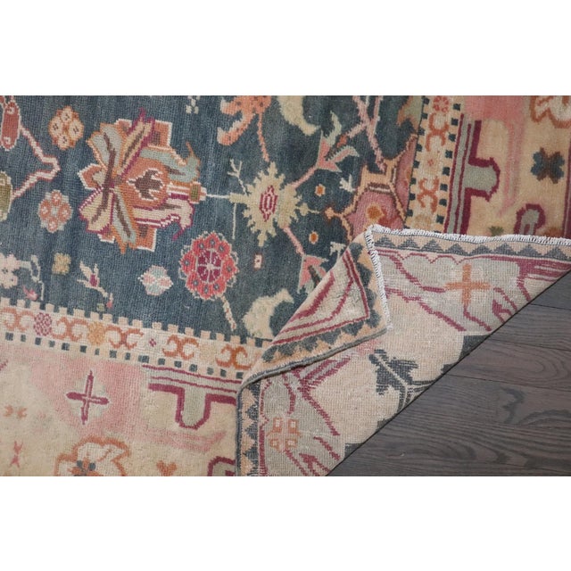 Indian Early 20th Century Indian Larestan Pictorial Carpet - 6'8" x 9'7" For Sale - Image 3 of 10