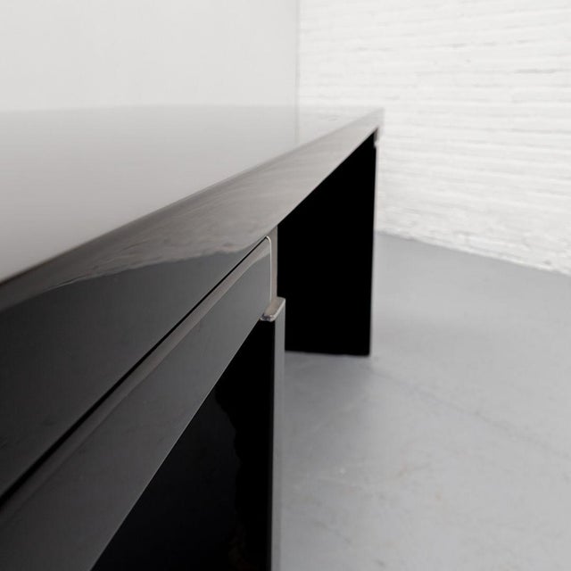 Black Orseolo Dining Table by Carlo Scarpa for Simon Gavina, 1970s For Sale - Image 8 of 12