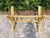 Nautical Coastal McGuire Style Bundle Bamboo Dining Table Base For Sale - Image 3 of 9