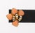 14K Yellow Gold Coral Diamond Earrings, featuring eight bezel set heart coral cabochons weighing a total of approx. 6.80...