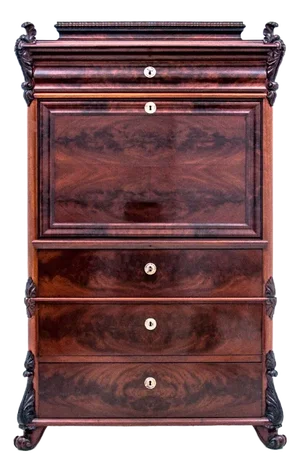 Antique Northern European Secretaire, 1850