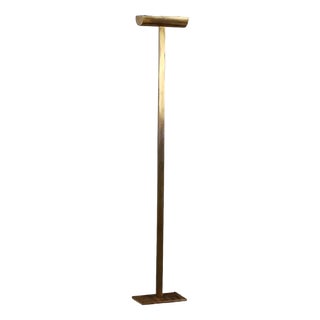 Vintage Floor Lamp in Brass, 1980s For Sale