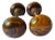 Antique Bennington Ceramic Door Knobs – A Pair (C. 19th Century) For Sale