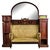 Empire Style Cupboard with Settee, End 19th Century For Sale - Image 6 of 6