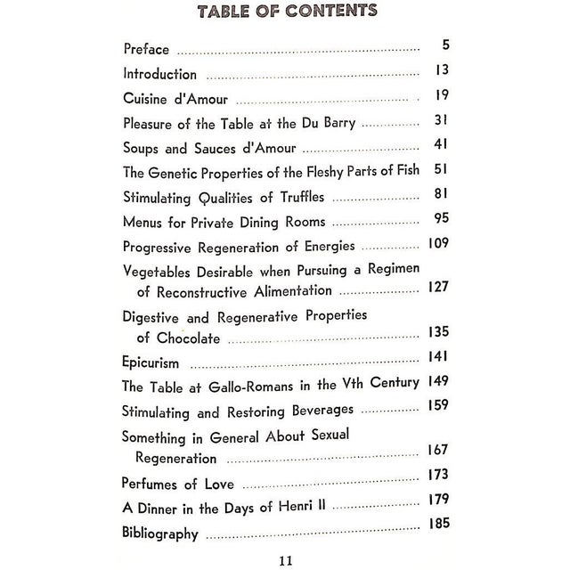 "Cuisine D'Amour: A Cook Book for Lovers" 1952 Heartman, Charles For Sale - Image 4 of 7