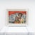 Textile Luigi Pezzoli, Couple Portrait, Painting on Canvas, 1970s For Sale - Image 7 of 7