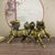 Late 20th Century Pair of Gilt Bronze Qilin Statues – 5.1" Mythical Beast Figures With Scale Detail For Sale - Image 5 of 8
