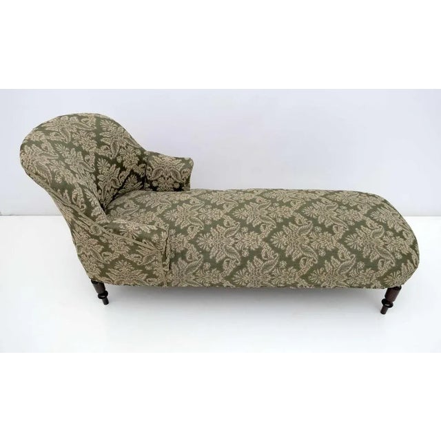 Napoleon III French Chaise Longue, 1880s For Sale - Image 9 of 9