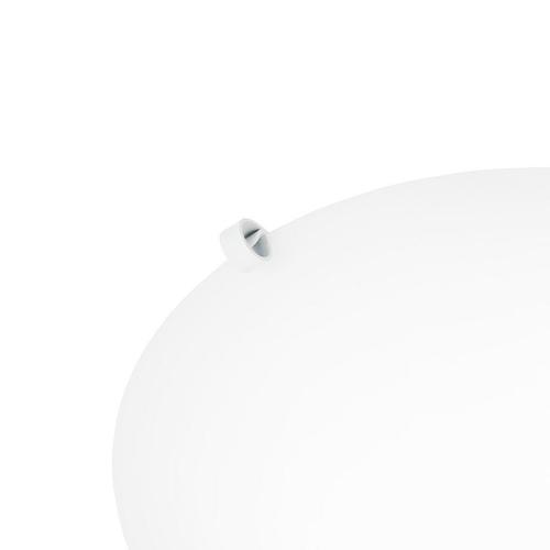Scandinavian Modern Ögla Ceiling Lamp in White Opal Acrylic For Sale - Image 4 of 7