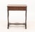 Victorian Mahogany Side Table, with single drawer above lyre form supports. 28.5" H x 23.75" W x 15.75" D. Provenance: The...