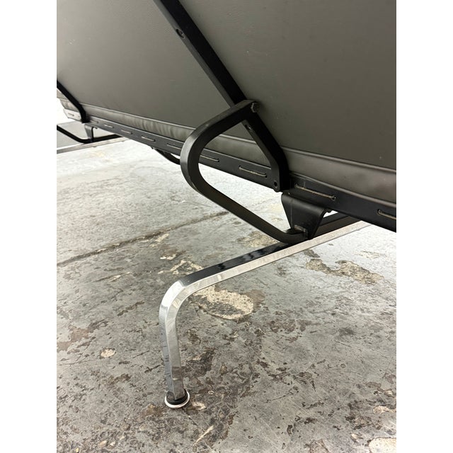 Circa 2004 Eames for Herman Miller Eames Vinyl Sofa Compact For Sale - Image 9 of 12