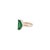 Natural Zambian Emerald 3.99cts & Diamond 1.25cts Ring in 18k Gold For Sale - Image 4 of 8