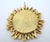 Jomaz Gold Plated Sunburst Pendant Chain Link Necklace c.1970 For Sale - Image 10 of 12