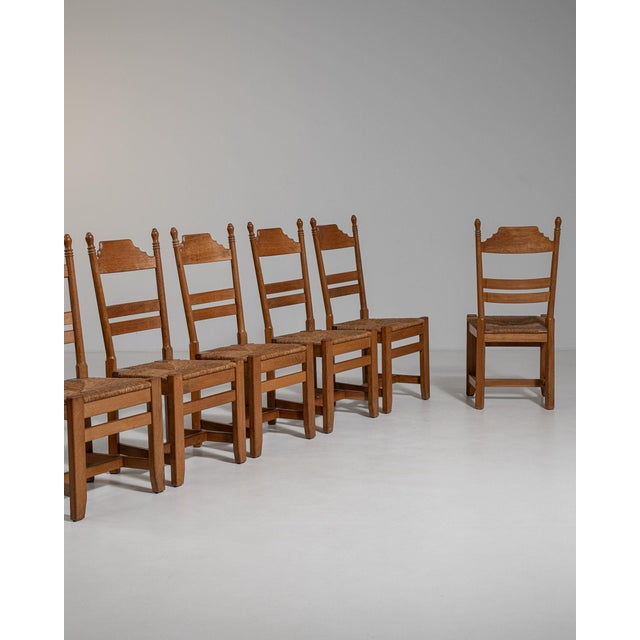 Wood 19th Century France Amber Wood Dining Chair For Sale - Image 7 of 11