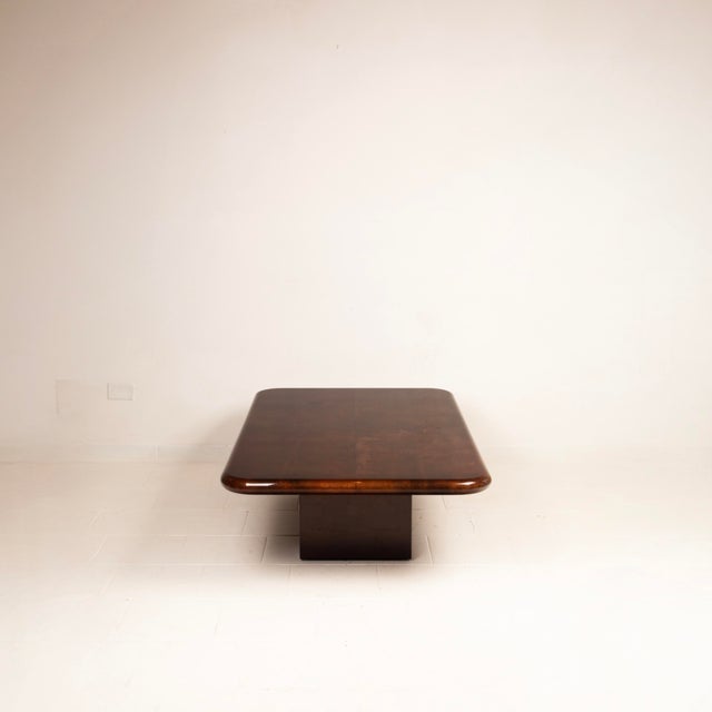 Model 2315 Coffee Table in Parchment and Mirrors by Giorgio Tura for Tura, 1980 For Sale - Image 10 of 18