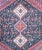 A classic vintage Persian Shiraz rug with three large diamond medallions set against a field of densely woven stylized...