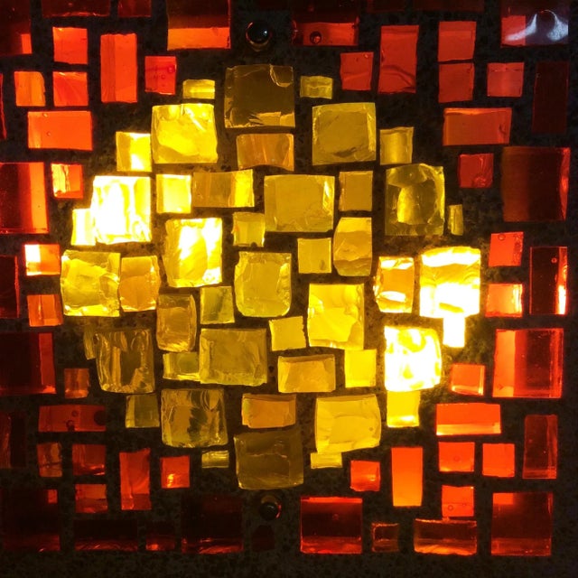 Concrete & Glass Wall Lights, 1970s, Set of 3 For Sale - Image 16 of 18