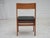 Black Vintage Danish Church Chairs in Leather and Oak, 1960s, Set of 3 For Sale - Image 8 of 18