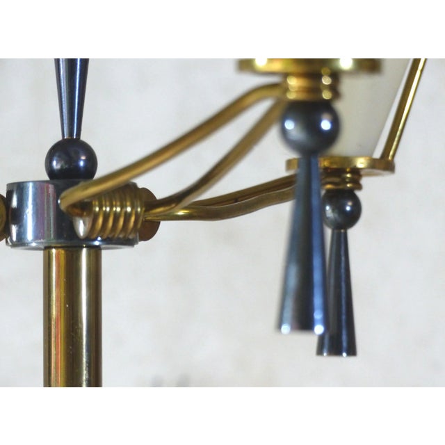 Floor Lamp with 3 Lights, 1950s For Sale - Image 3 of 6