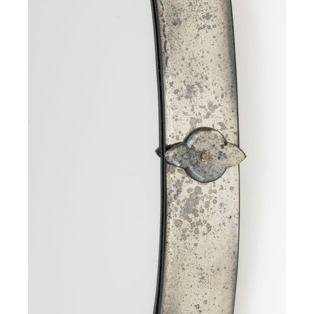 Venetian Glass Mirror For Sale - Image 4 of 6