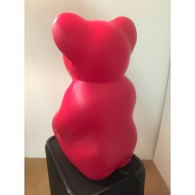 1990s 1990s Original Lumibear / Lumibär Indoor Lamp in Red by Elmar Flötotto For Sale - Image 5 of 7