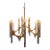 1960s Mid Century Modern Large Chandelier by Gaetano Sciolari For Sale