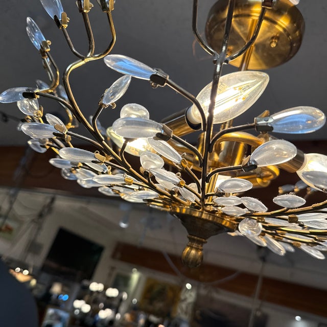 Vienna Full Spectrum Brielle Semi Flush-Mount For Sale - Image 9 of 12