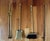 Howes-Marked Brass Fireplace Tool Set and Stand With Cannonball Andirons, Made in Usa For Sale - Image 13 of 13
