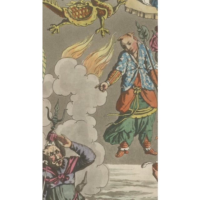 Black Ferrario, Chinese Gods Confucius, Lanzu and Fe Costumes, 1815, Print For Sale - Image 8 of 10