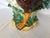 Vintage Ceramic Majolica Colorful Rooster Figure For Sale - Image 11 of 14