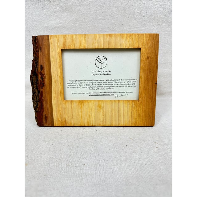 Handmade Hickory Picture Frame For Sale In New Orleans - Image 6 of 7