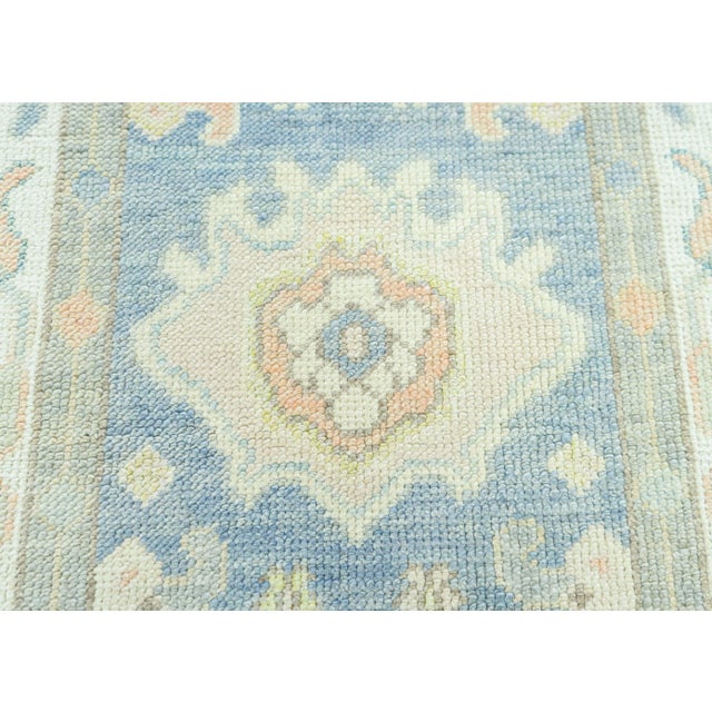 Early 21st Century Turkish Oushak Rug 2'6" x 4'10" #19500 For Sale - Image 5 of 8
