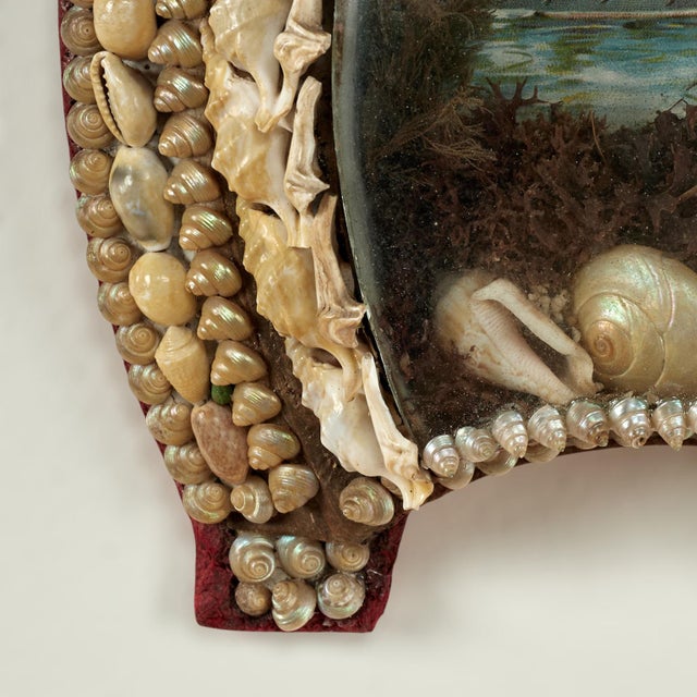 Antique British Colonial Sailors Valentine For Sale In West Palm - Image 6 of 10